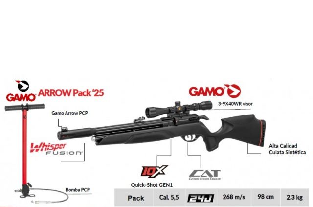 GA600005P CARABINA GAMO ARROW PCP 5,5