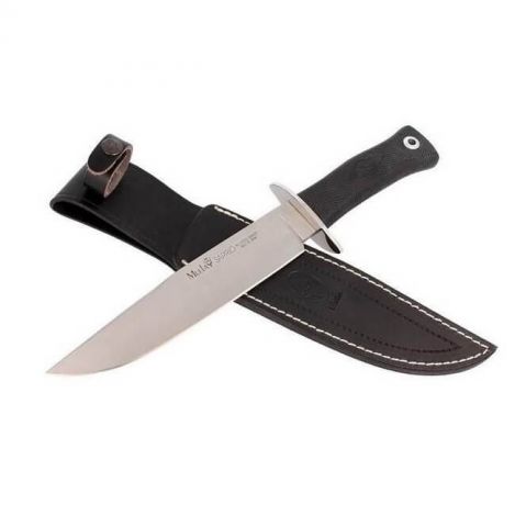 MUEM.SARRIO-19G CUCHILLO MANGO DE GOMA Y CRUCETA A